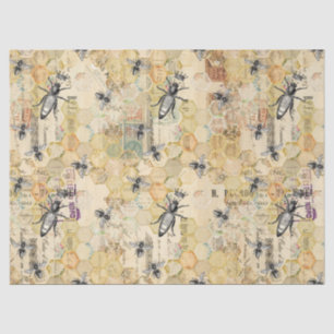 Vintage Honey Bee Series Design 12 Tissue Paper