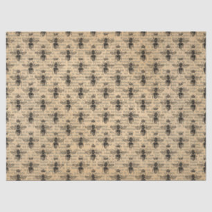 Vintage Honey Bee Series Design 4 Tissue Paper
