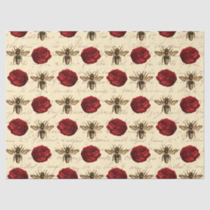 Vintage Honey Bee Series Design 6 Tissue Paper