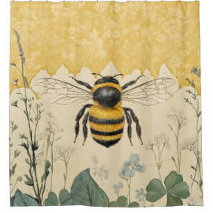 Vintage Honey Bee Wildflower Garden (5)