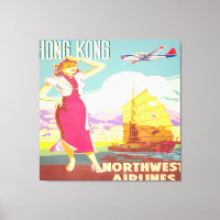 Vintage Hong Kong – Northwest Airlines