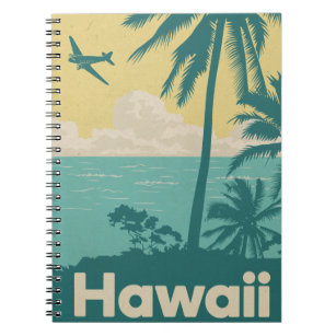 Vintage Honolulu Aviation Notebook