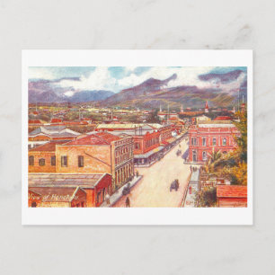 Vintage Honolulu, Hawaii Postcard