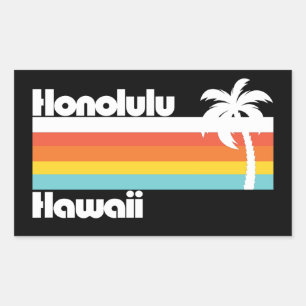 Vintage Honolulu Hawaii Sticker