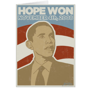 Vintage "Hope Won" Obama