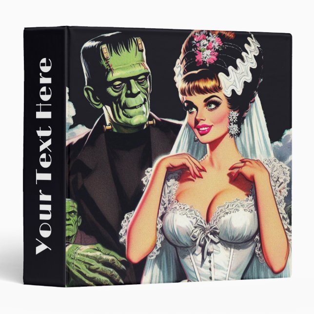 Vintage Horror Bride Binder (Front/Spine)