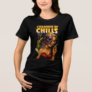Vintage Horror Comic Art Women's Shirt