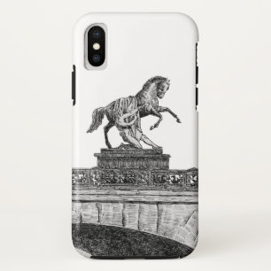 Vintage horse sculpture on Anichkov bridge Case-Mate iPhone Case