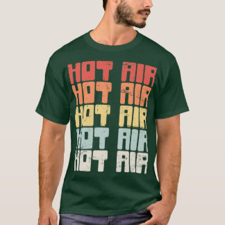 Vintage HOT AIR Balloon Graphic  T-Shirt