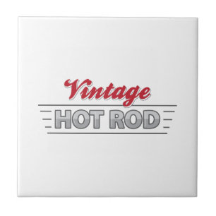 Vintage Hot Rod Tile