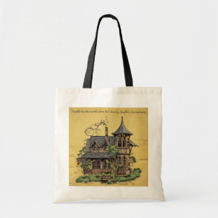 Vintage House Benjamin Franklin Fun Quote Tote Bag