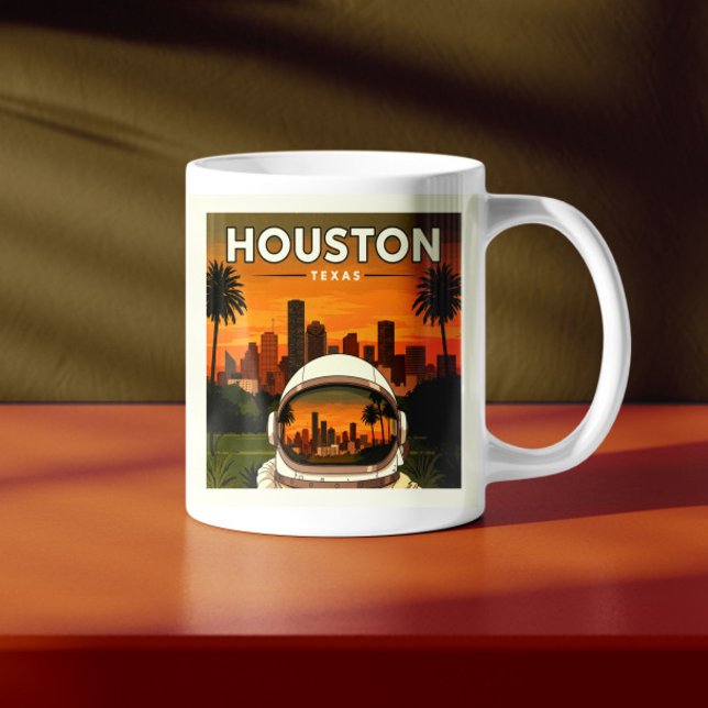Vintage Houston Texas Coffee Mug (Creator Uploaded)
