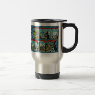 Vintage Howdy from New York Travel Mug