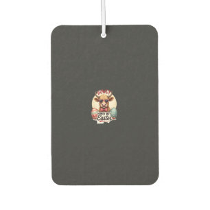 Vintage Howdy Honey Easter Highland Cow Cute Bunny Air Freshener