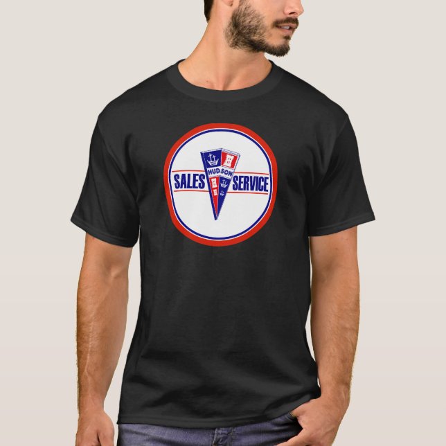 Vintage Hudson service sign T-Shirt (Front)