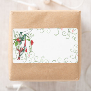 Vintage Humingbird Swirl Cadeaux de Noël
