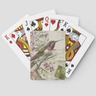 Vintage Hummingbird...deck of cards