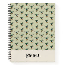 Vintage Hummingbird Personalized