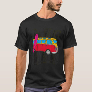 Vintage Huntington Beach California Surfing Retro  T-Shirt