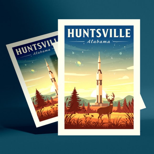 Vintage Huntsville Alabama Postcard (Creator Uploaded)