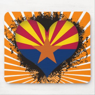 Vintage I Love Arizona Mouse Pad