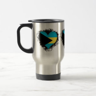 Vintage I Love Bahamas Travel Mug
