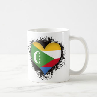 Vintage I Love Comoros Coffee Mug