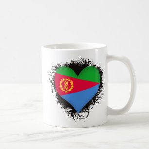 Vintage I Love Eritrea Coffee Mug