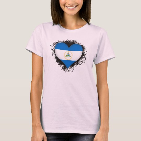 Vintage I Love Nicaragua T-Shirt