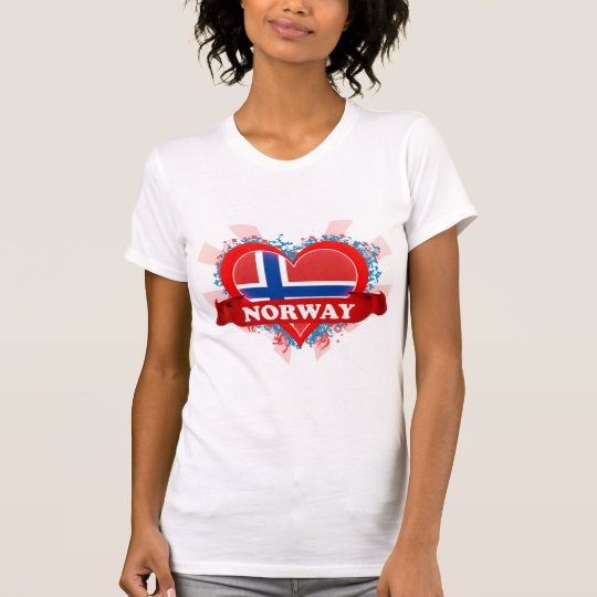 Vintage I Love Norway T-Shirt