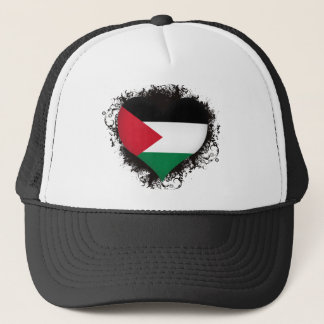 Vintage I Love Palestine Trucker Hat