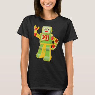 Vintage I Love Robots Robotics Engineer Technician T-Shirt
