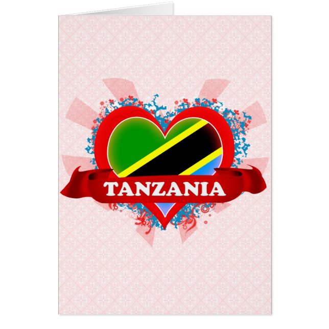 Vintage I Love Tanzania (Front)