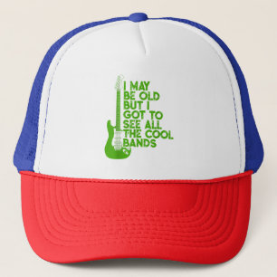 Vintage I May Be Old But I Got To See All The Cool Trucker Hat