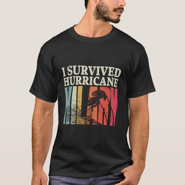 Vintage I Survived Hurricane Hilary Shirt (Front)