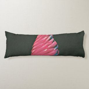 Vintage ice cream cone body pillow