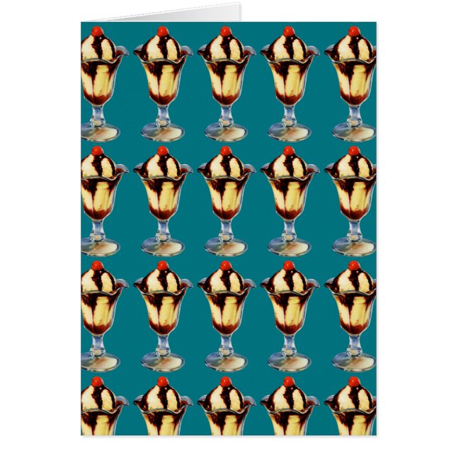 Vintage Ice Cream Sundae (Front)