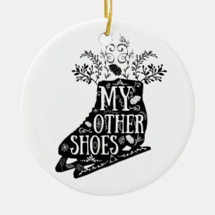 Vintage Ice Skate Ornament