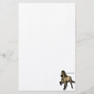 Vintage Icelandic Horse Stationery
