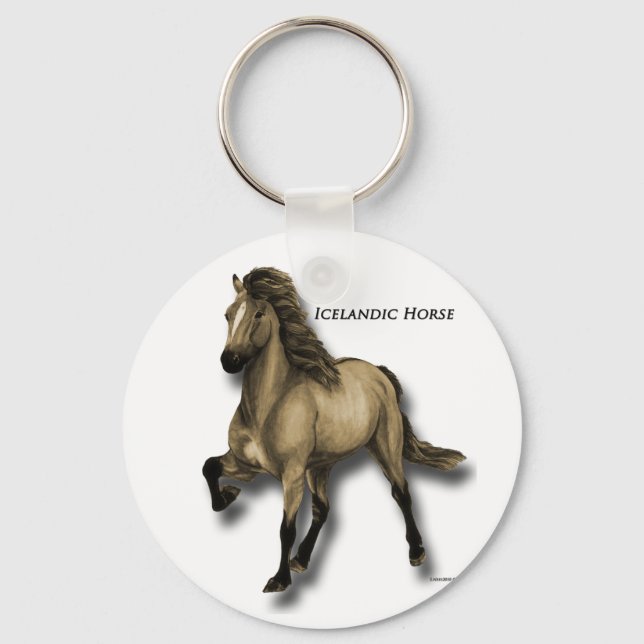 Vintage Icelandic Keychain (Front)