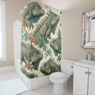 Vintage Iguana Pattern