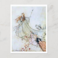 Vintage Illustration by Arthur Rackham Titania