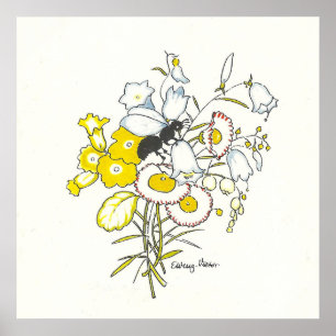 Vintage Illustration by Else Wenz Vietor Poster