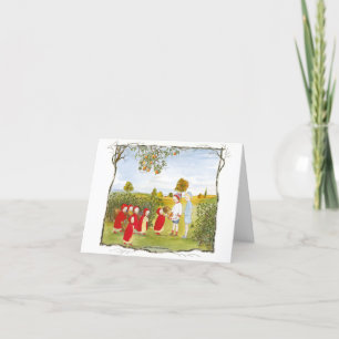 Vintage Illustration by Sibylle Von Olfers Thank You Card