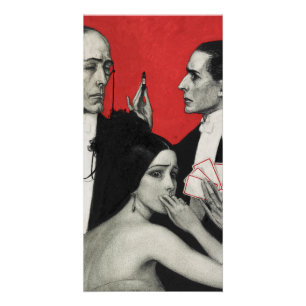 Vintage Illustration by W.T. Benda Classic Drama Poster
