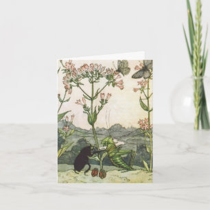 Vintage Illustration Else Wenz-Vietor Poster Card