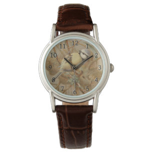 Vintage Illustration of Bluetit Watch