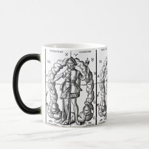 Vintage Illustration of Zodiac Signs Magic Mug