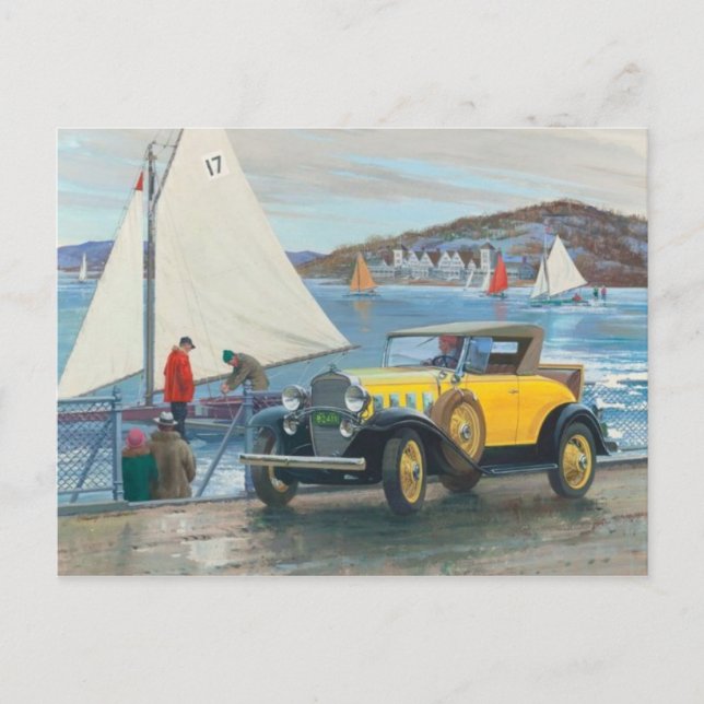 Vintage Illustration Postcard (Front)