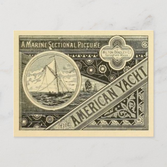 Vintage Illustration Postcard (Front)